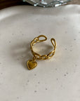 Bague charms "Amor"