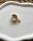 Bague Charm "White love"