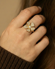 bague fleur charlie