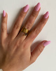 Bague Charm Black Love