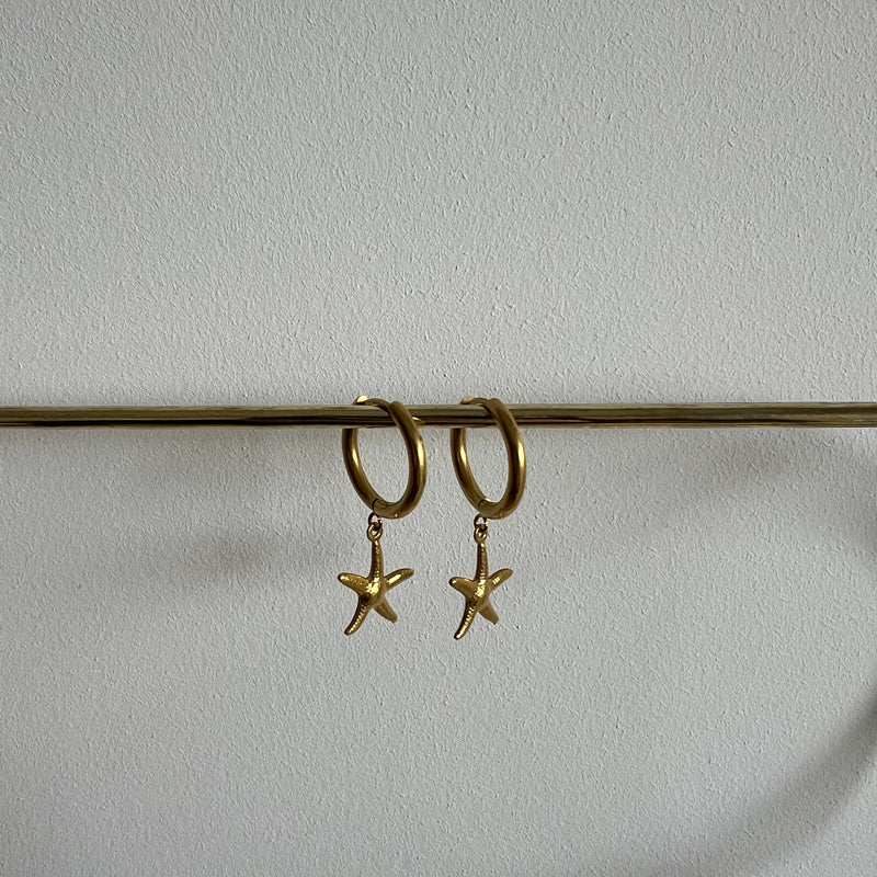 Boucles D'oreilles "Etoile de mer"