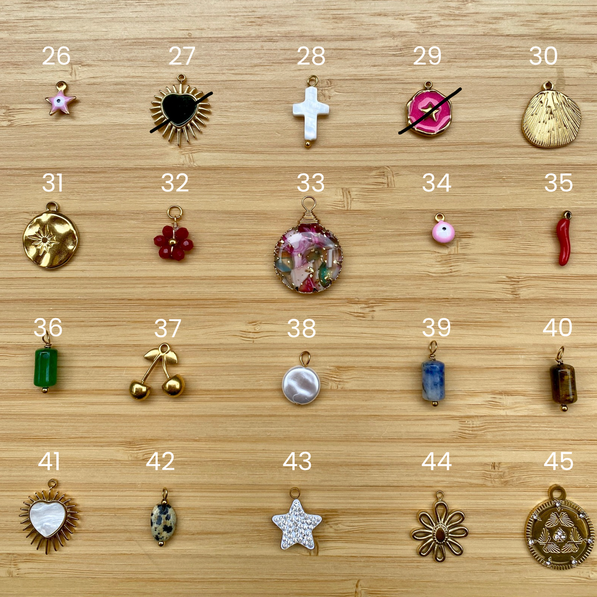 Charm à l'unité - Bracelet