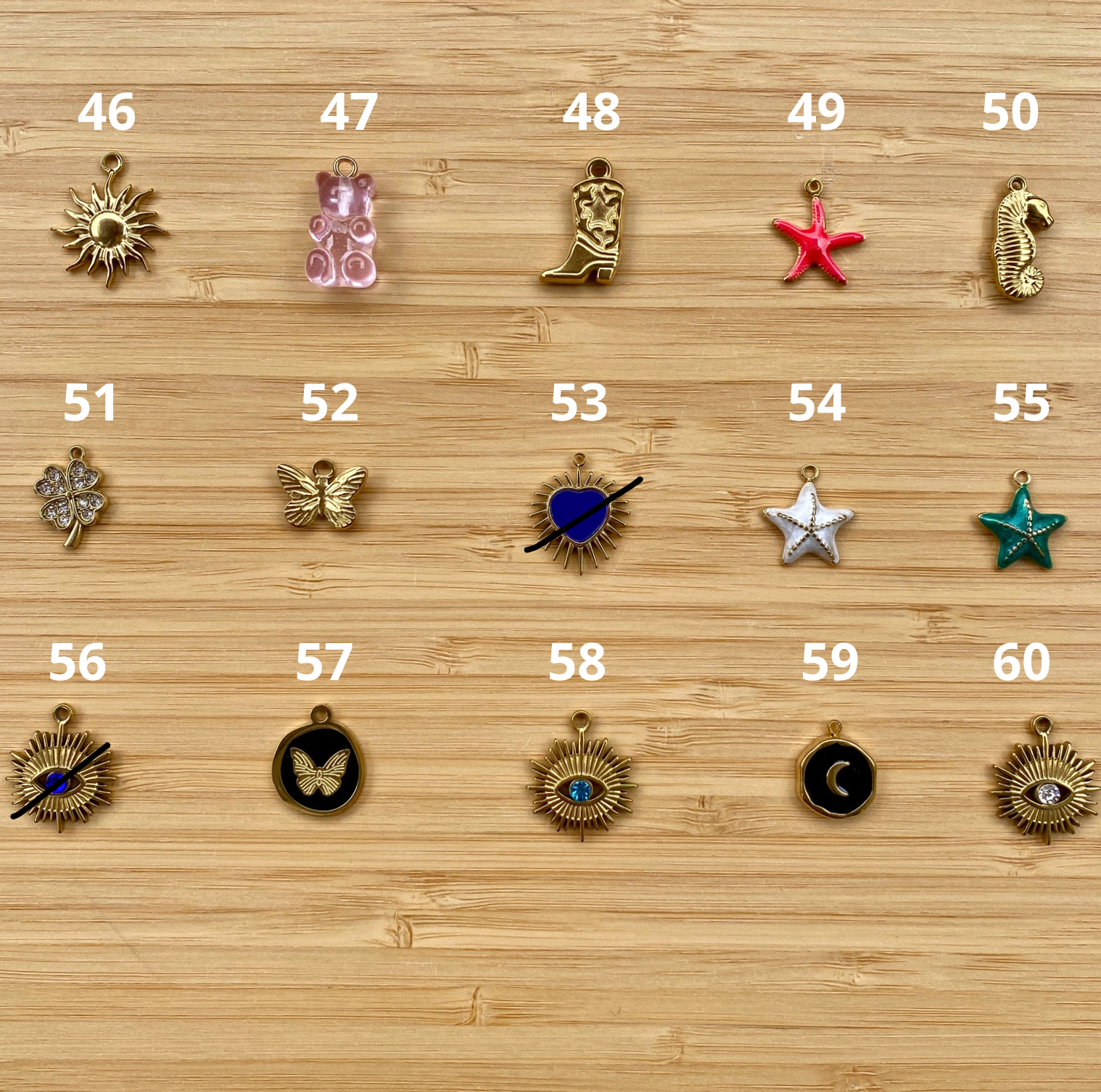 Charm à l'unité - Bracelet