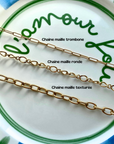 chaine collier personnalisé