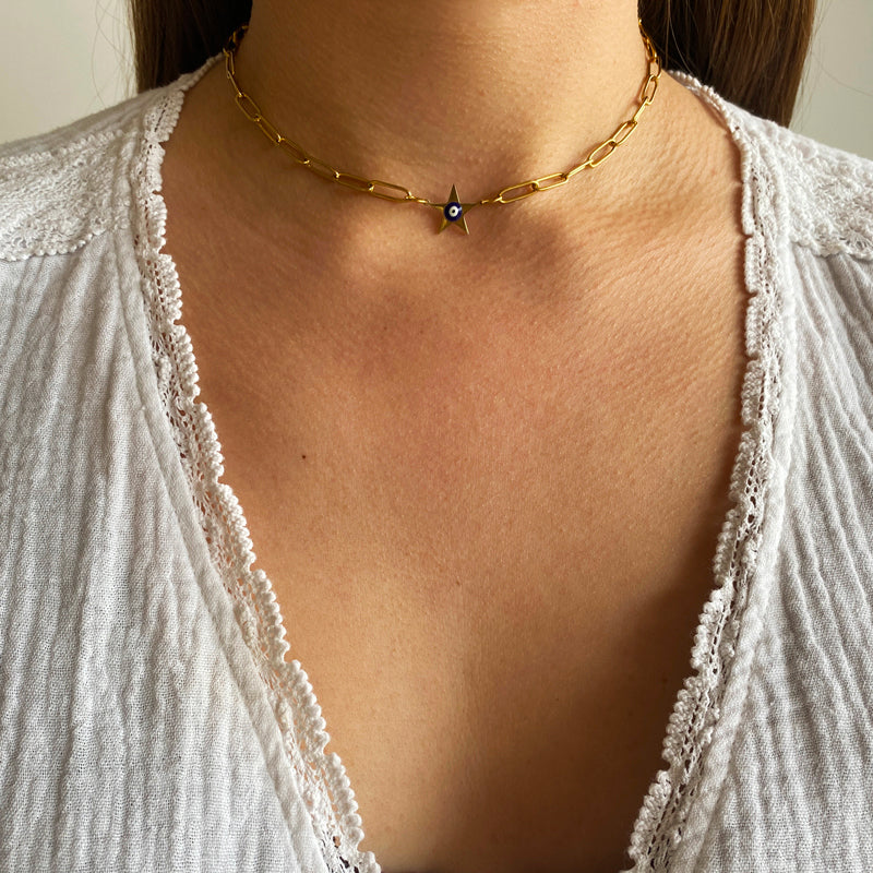 Collier Ras de cou "Aurora"