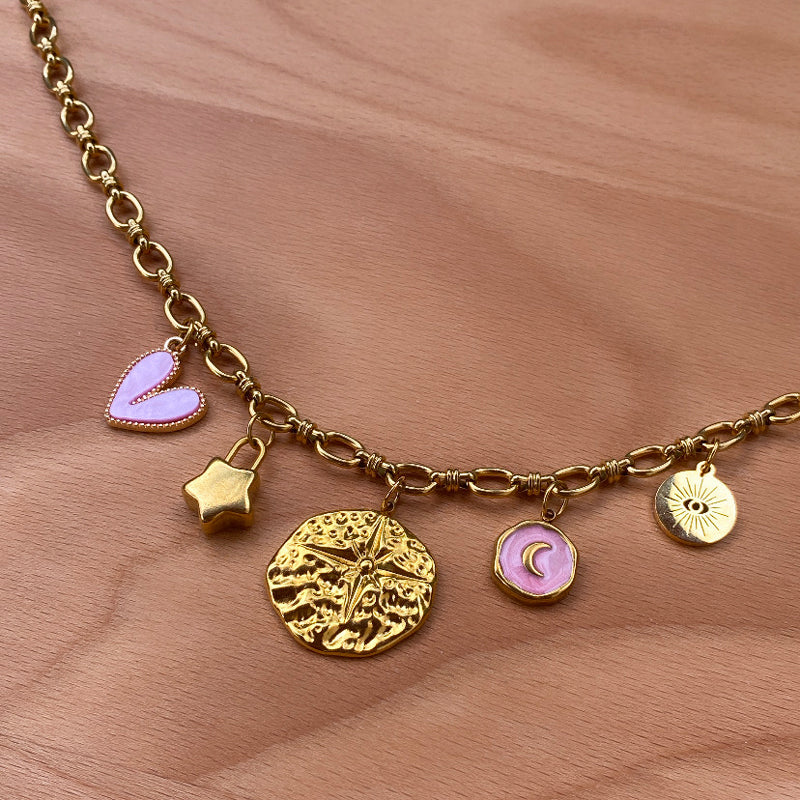 Collier Charms "Rosalia"