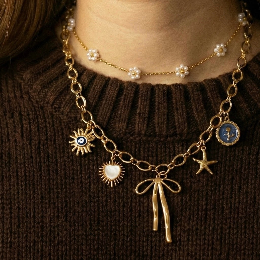collier charms
