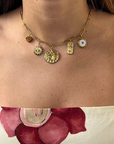 collier charms "lou"