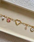 collier charms serena