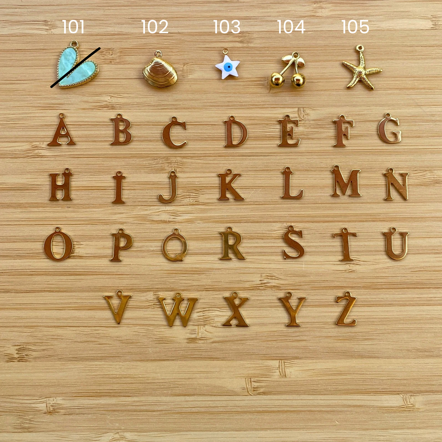 collier lettres a composer