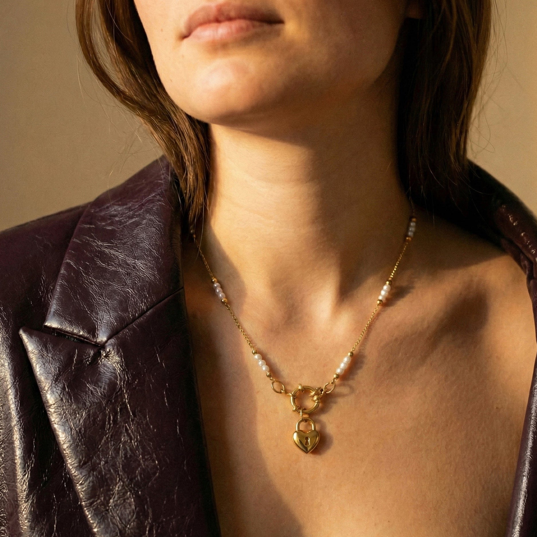 collier mousqueton Naomi