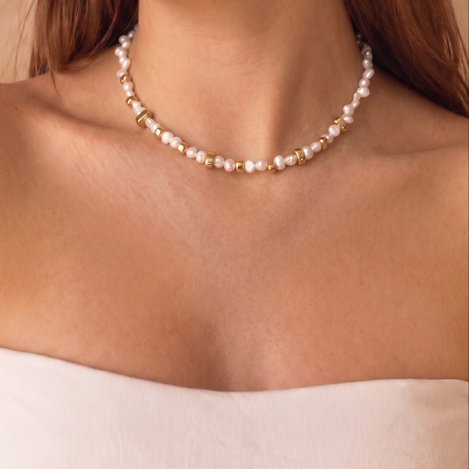 collier nacre leonore