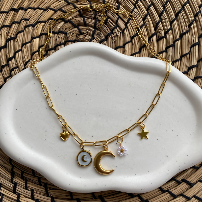 Collier Charms "Luna"