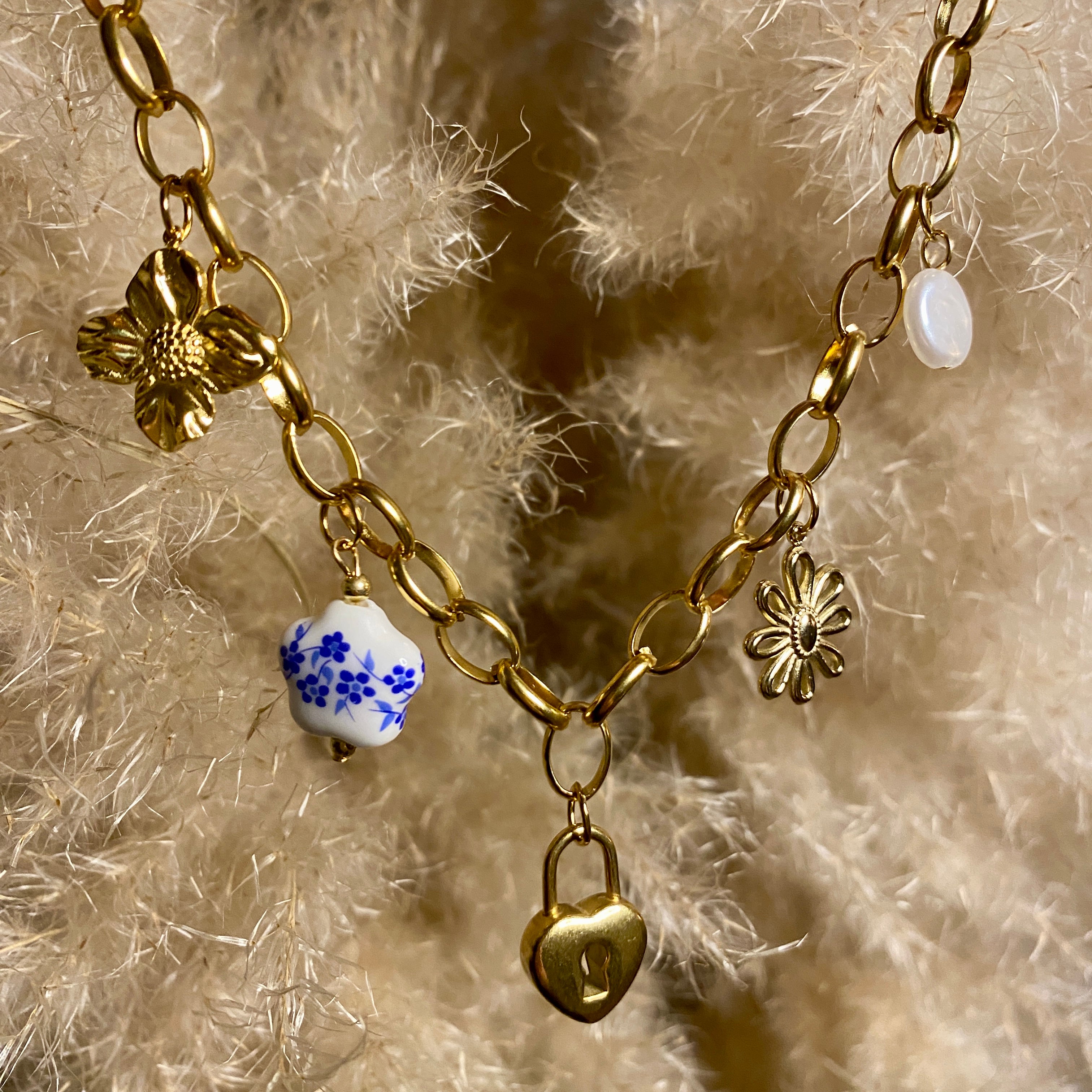 Collier Charms "Poema"