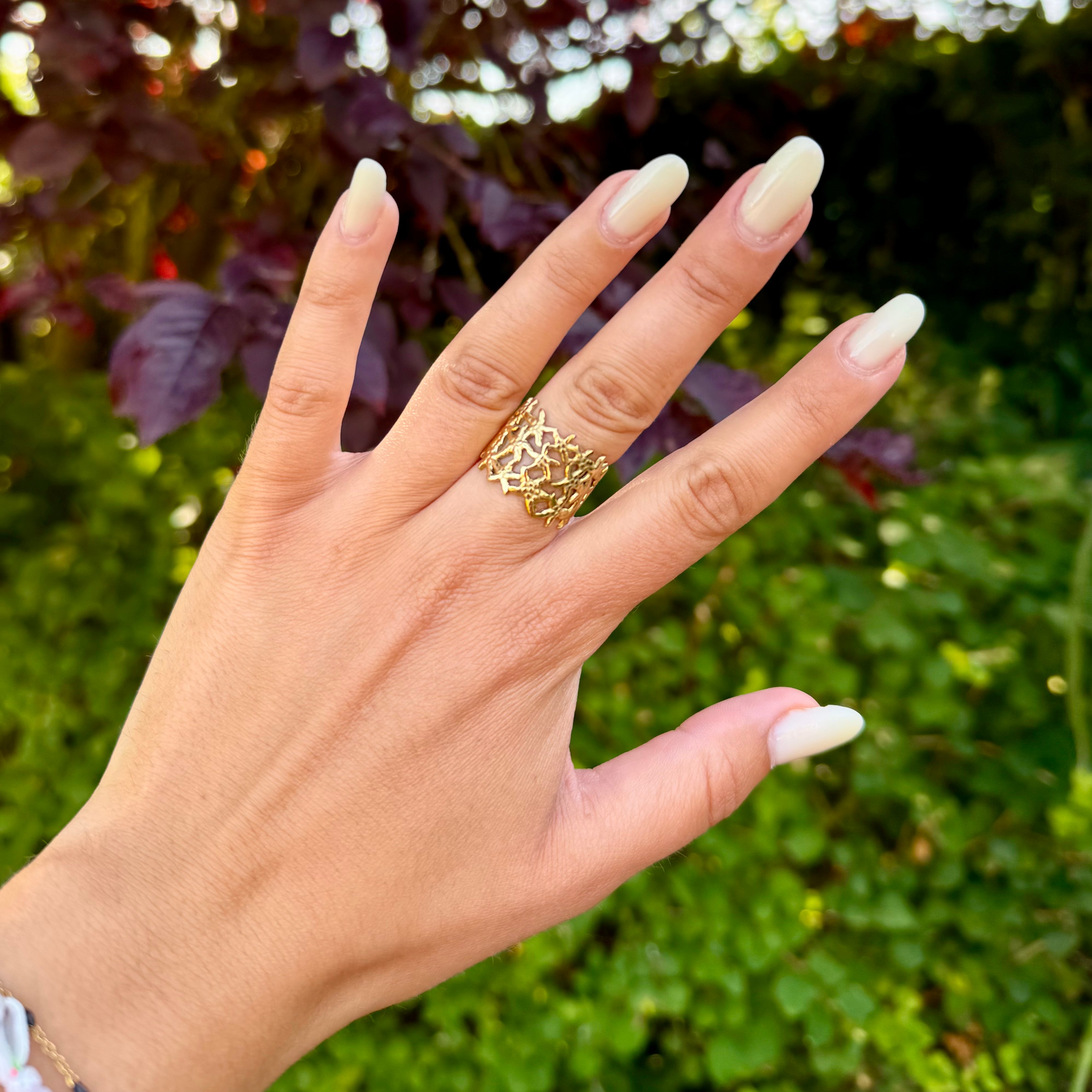 Bague Acier Inoxydable "Emilie"