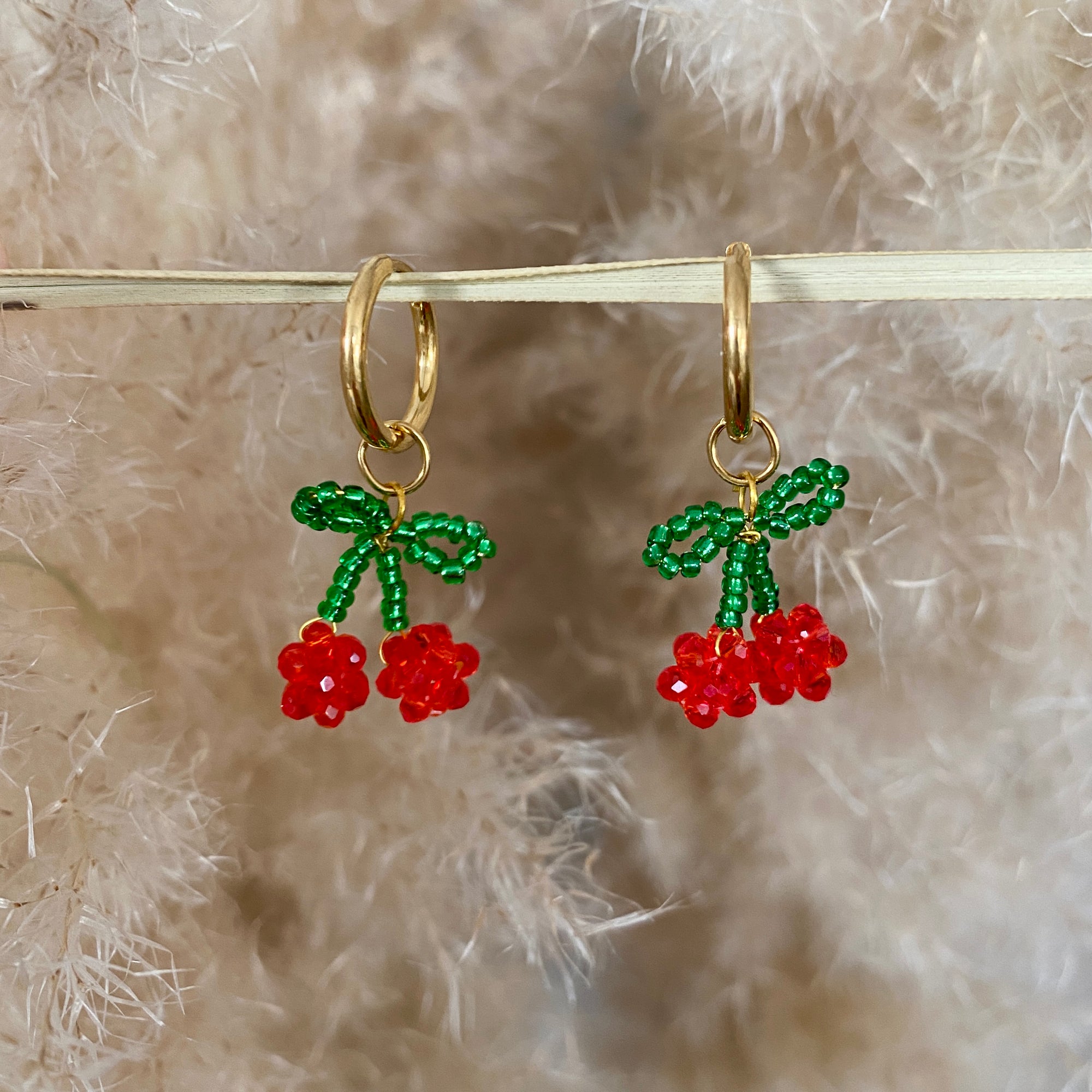 Boucles D'oreilles "Cherry"