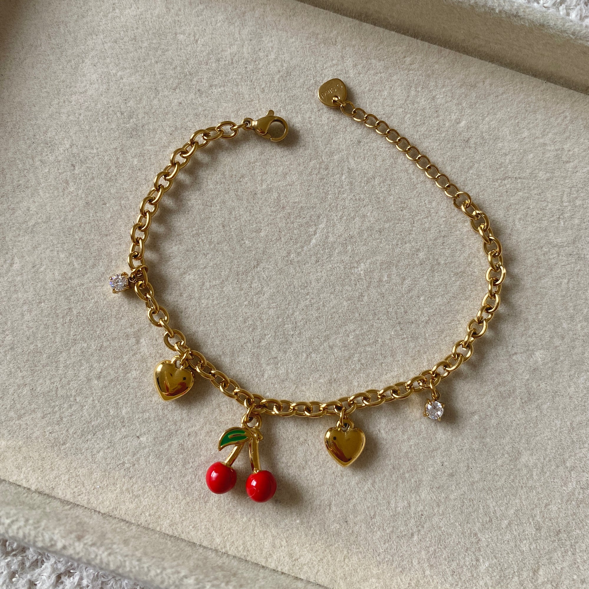 Bracelet Charms "Cherry"