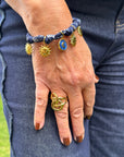 Bracelet Tissus "Alice"