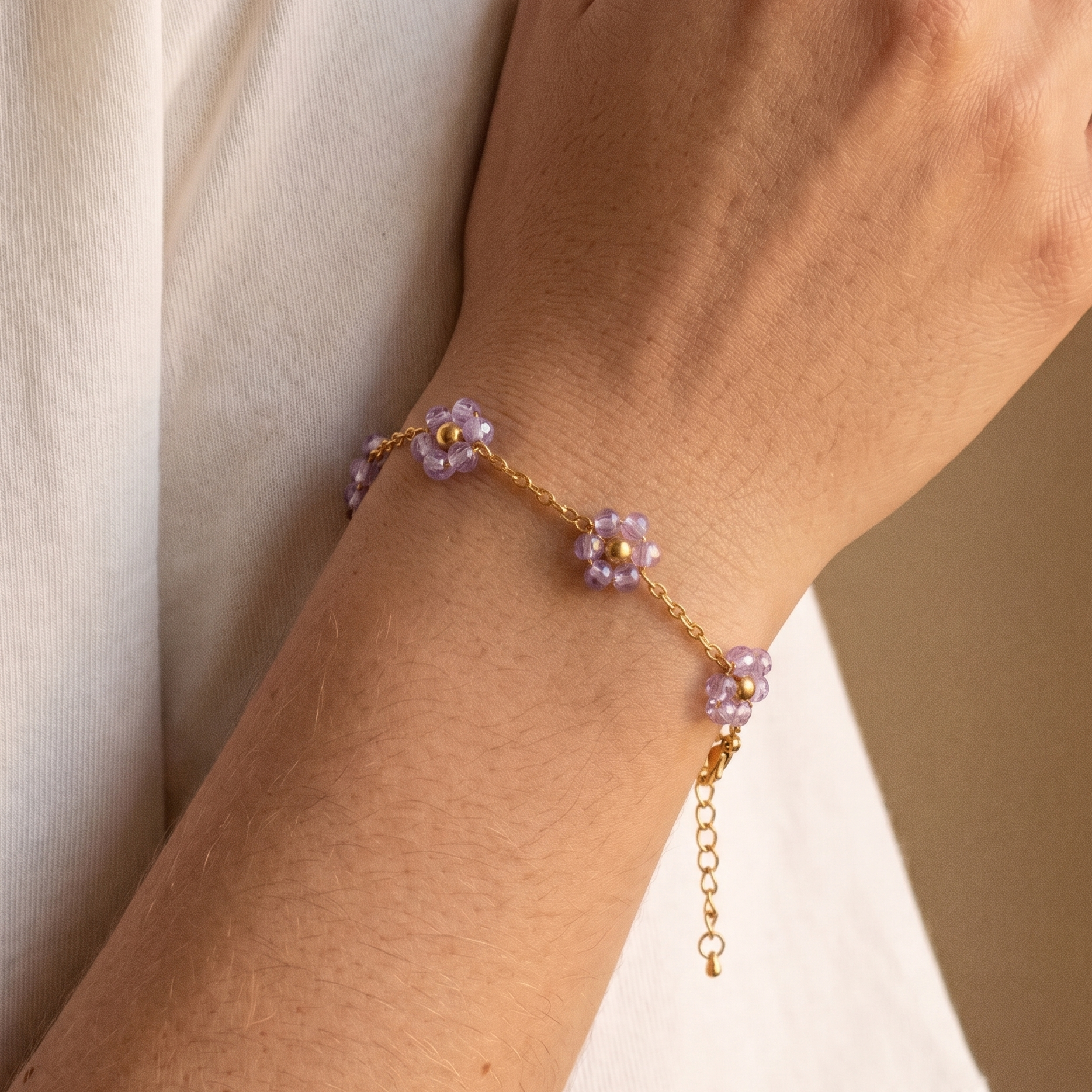 Bracelet en perles "Aphélie"