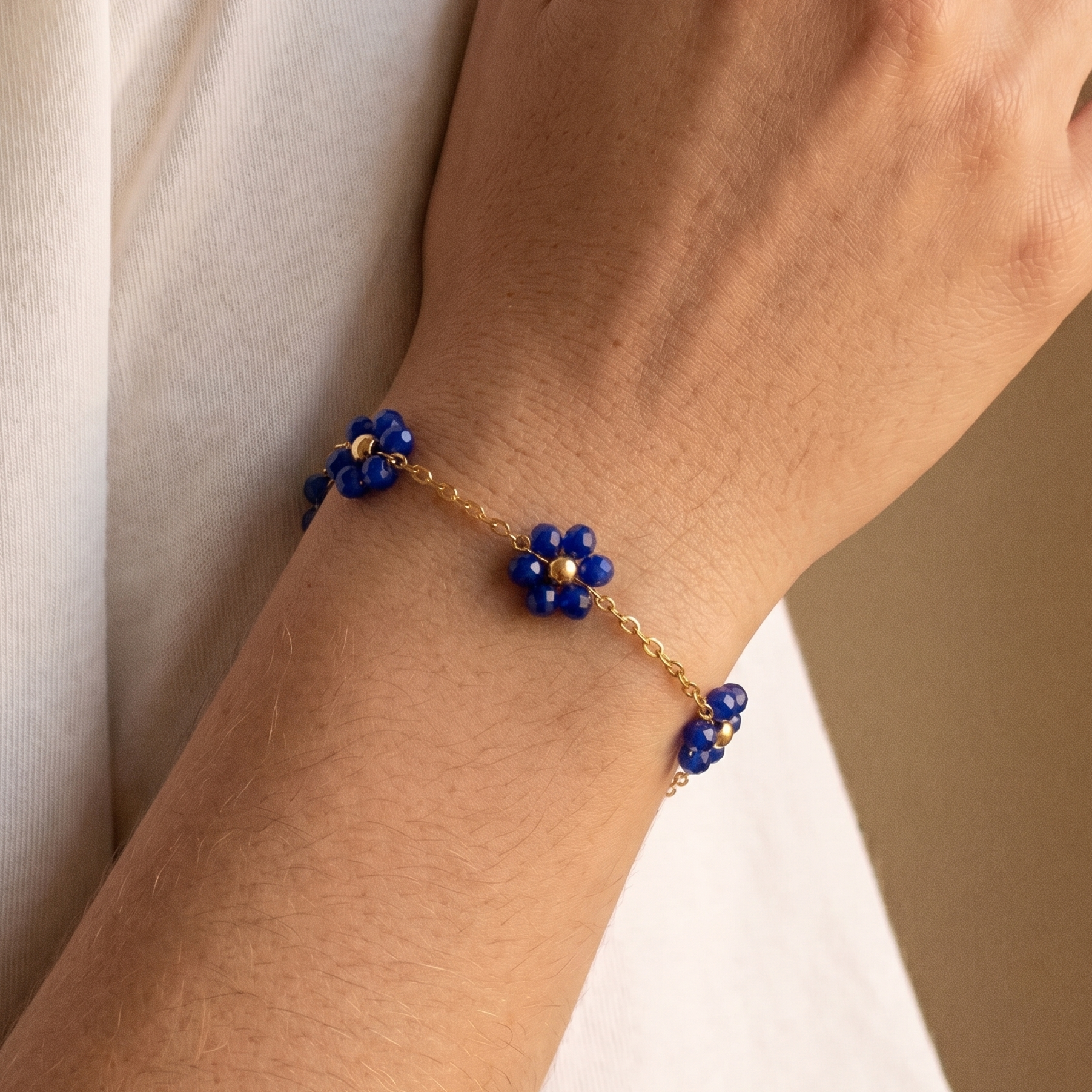 Bracelet en perles "Lazuli"