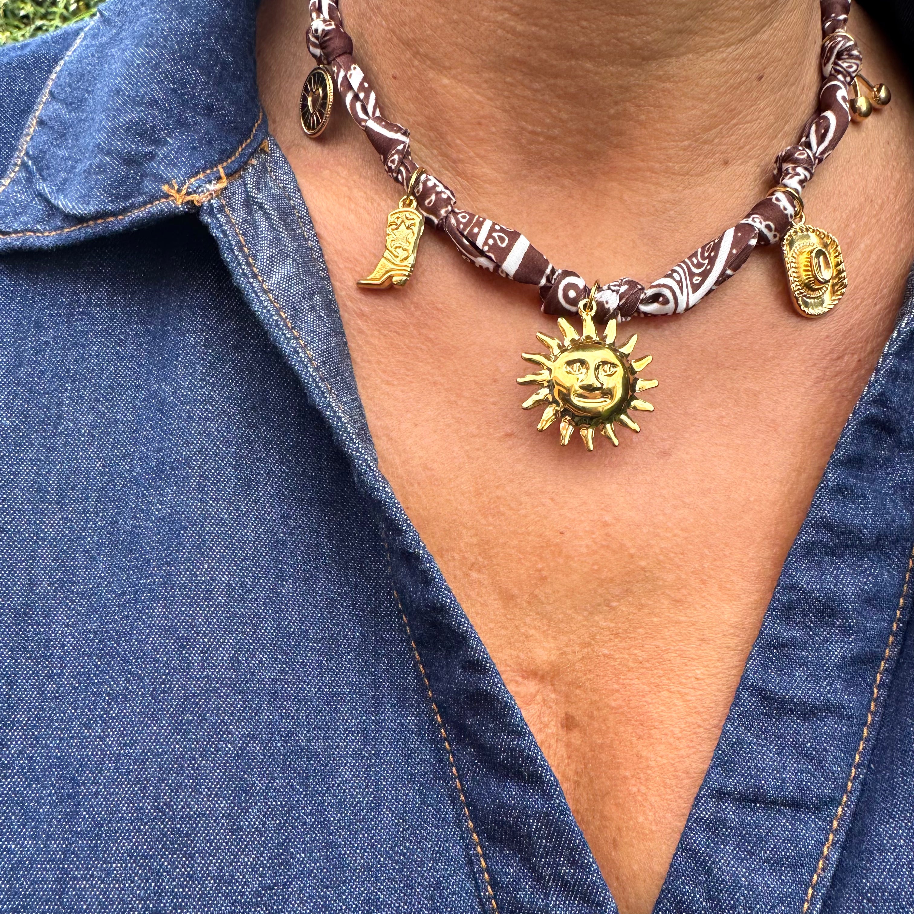 Collier Bandana "Dua" 