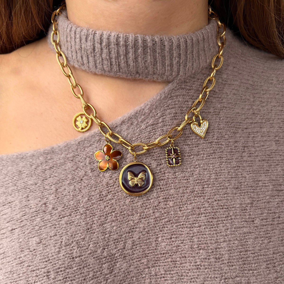 Collier Charms "Zoé"
