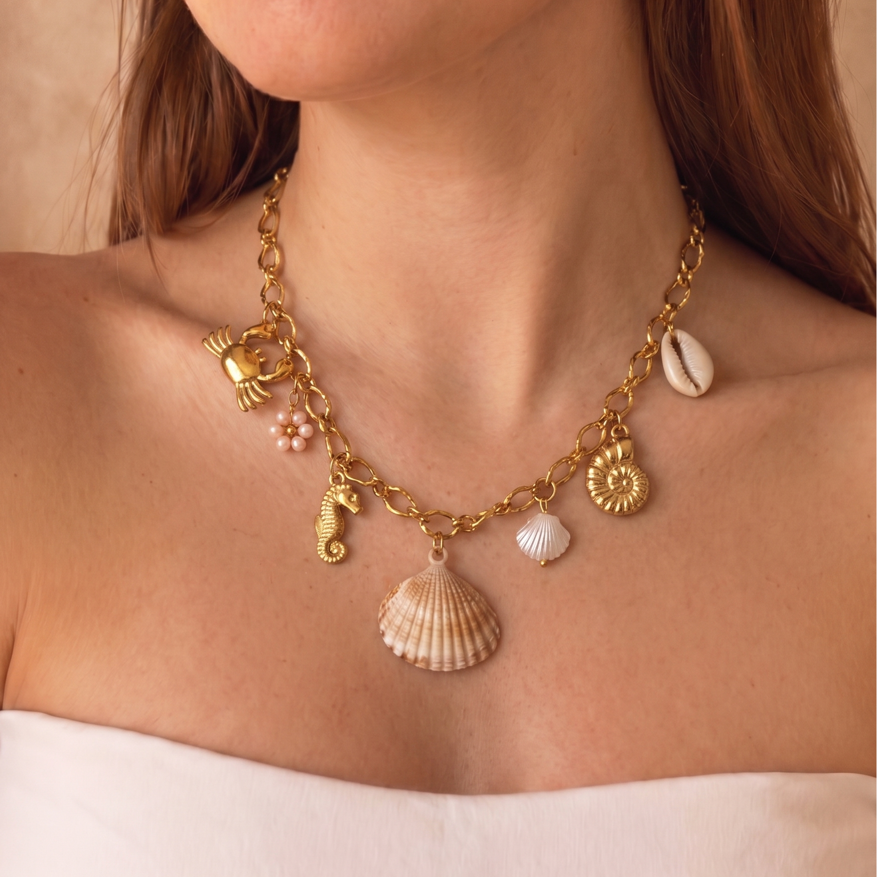 Collier Charms "Bora"