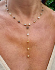 Collier Perles en Y "Ariane"