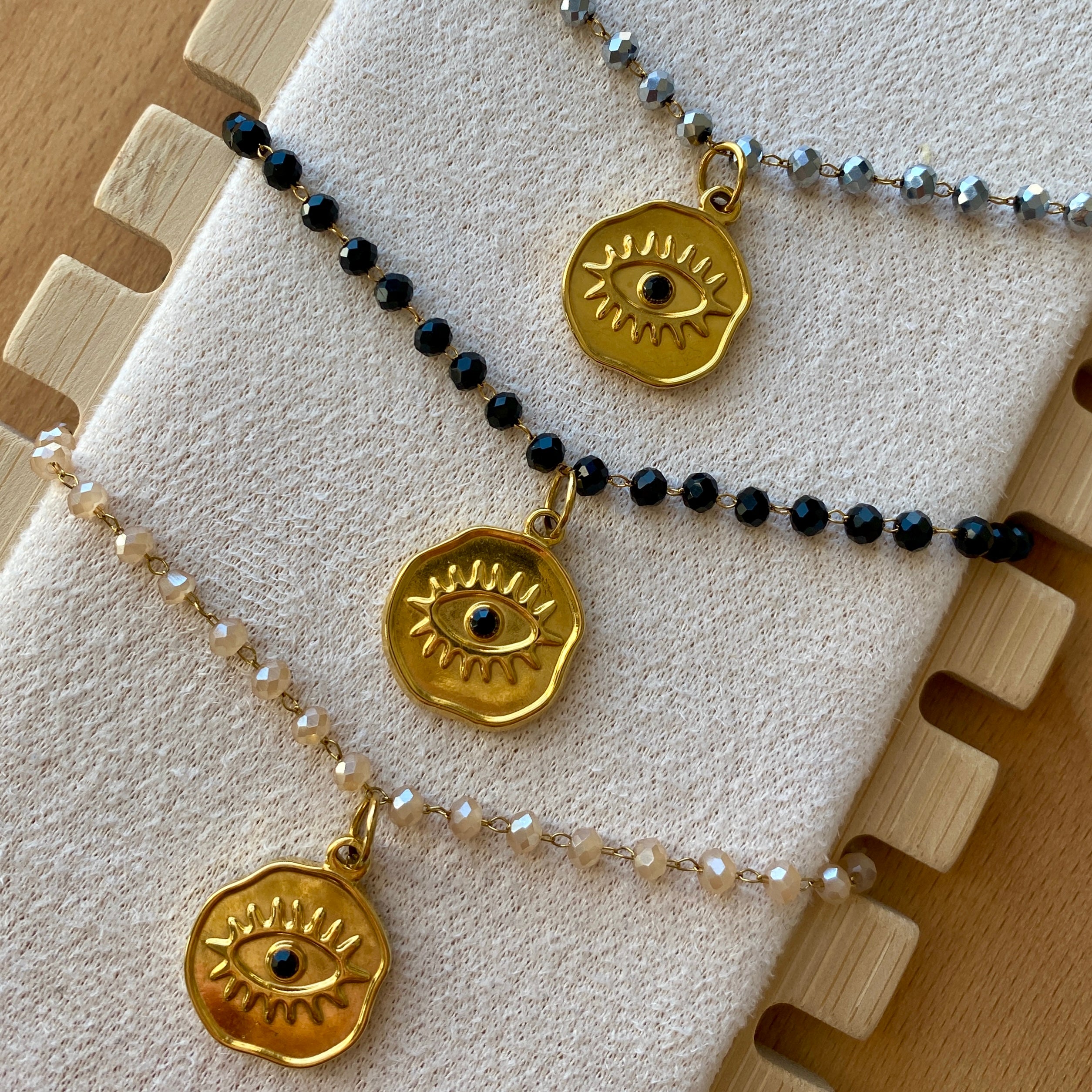 Collier Ras de Cou Strass "Mathilde" 