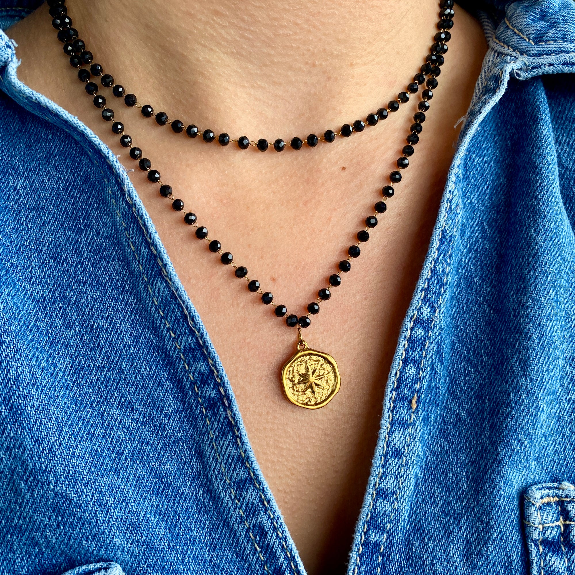 Collier Strass Multirang "Livia"