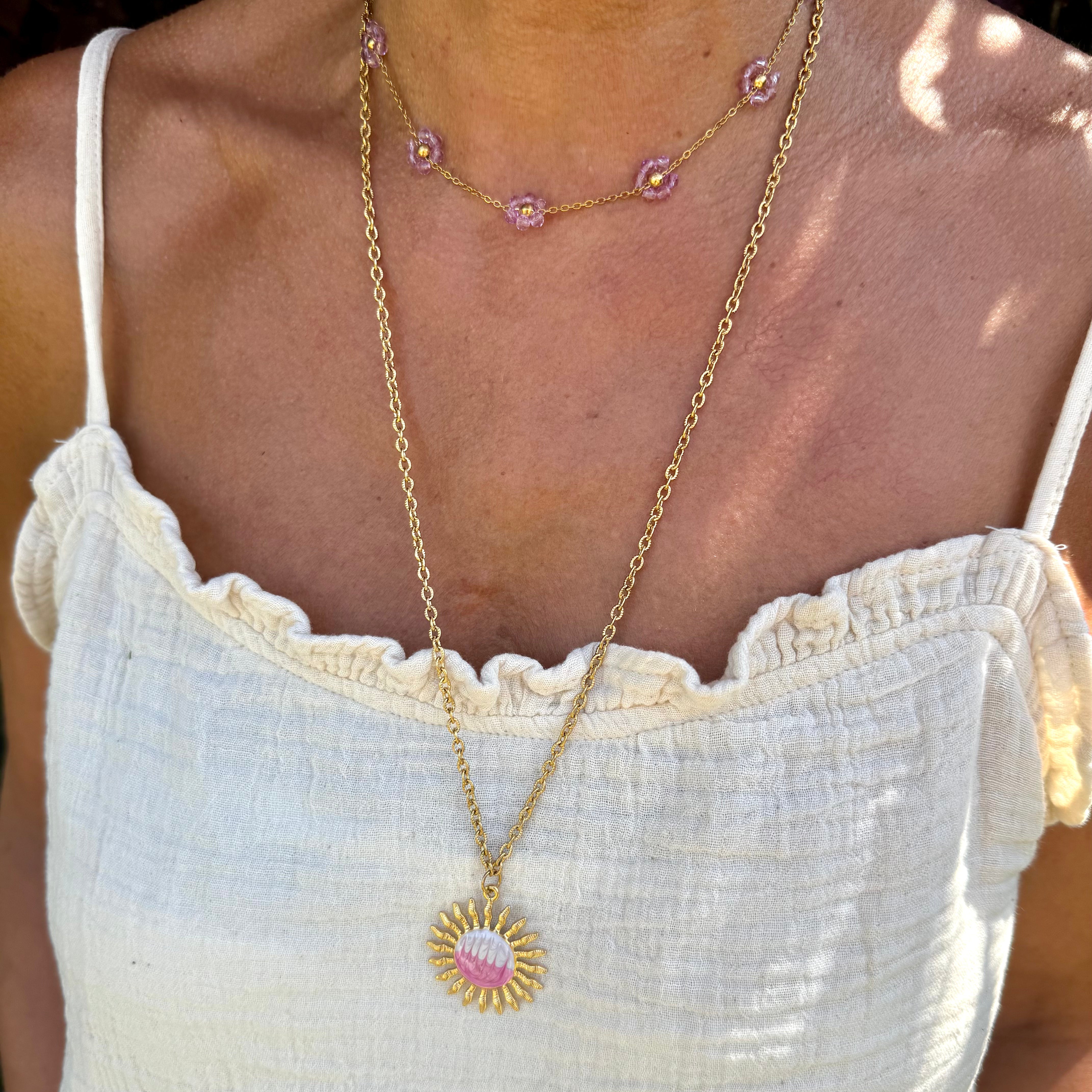 Collier acier inoxydable "Elena"