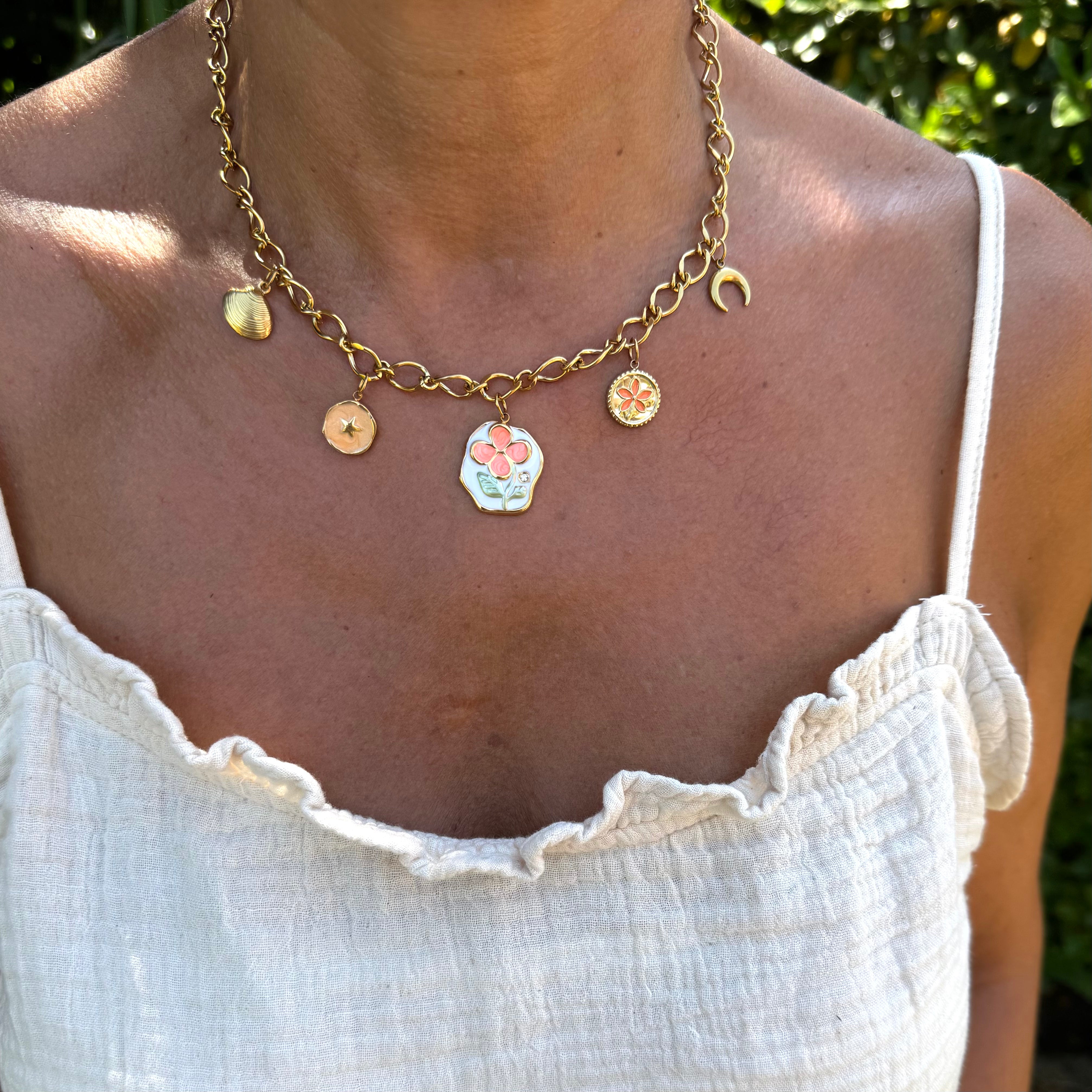 Collier Charms "Maë"