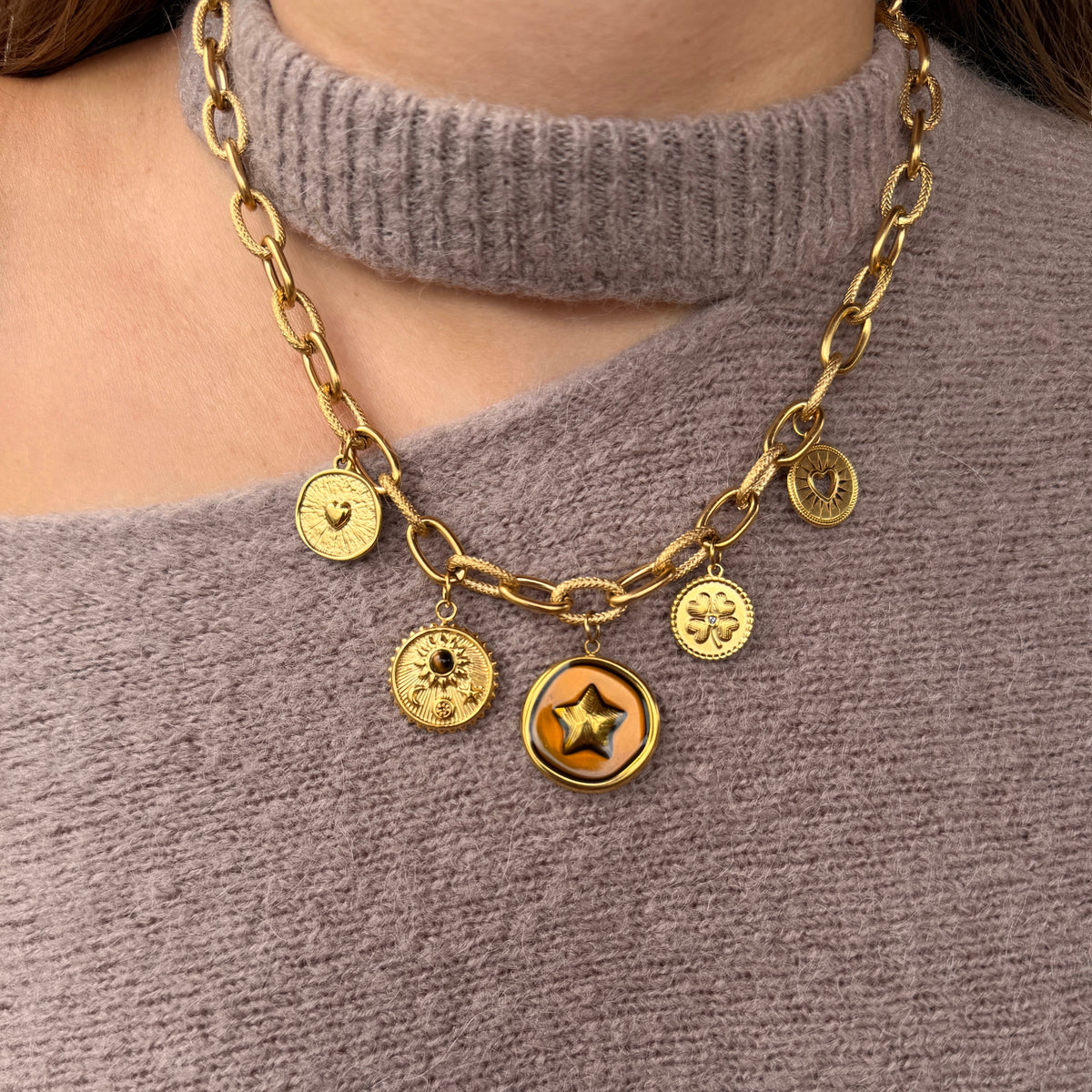 Collier charms "Noémie"