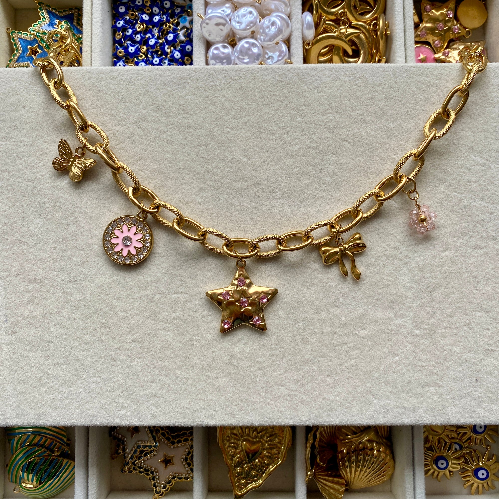 Collier Charms "Lipa"