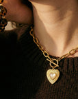 Collier mousqueton acier inoxydable justine
