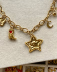 Collier Charms Personnalisé - Doré