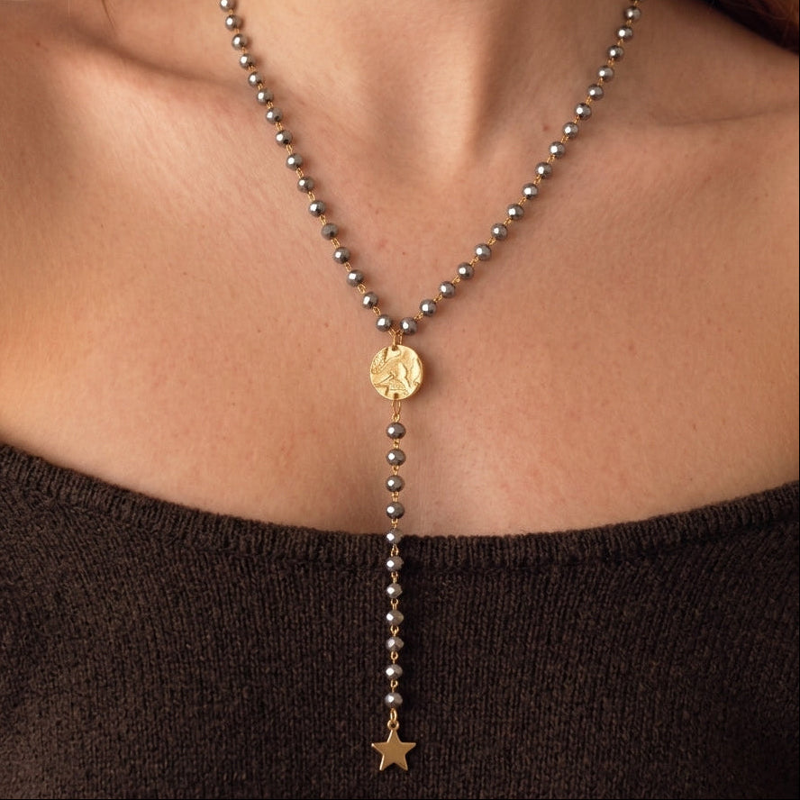 Collier Perles en Y "Cyrielle" - 8 coloris