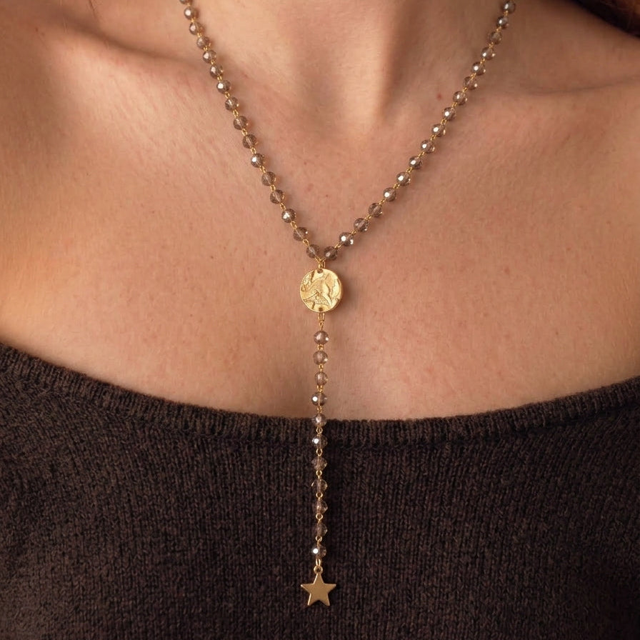 Collier Perles en Y "Cyrielle" - 8 coloris