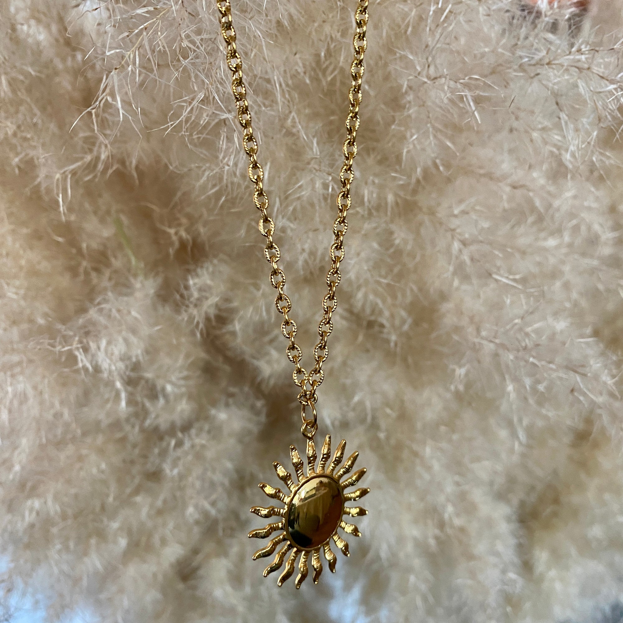 Collier Long Acier Inoxydable &quot;Soléa&quot;
