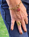 Bracelet Mousqueton "Lisa" - Personnalisable