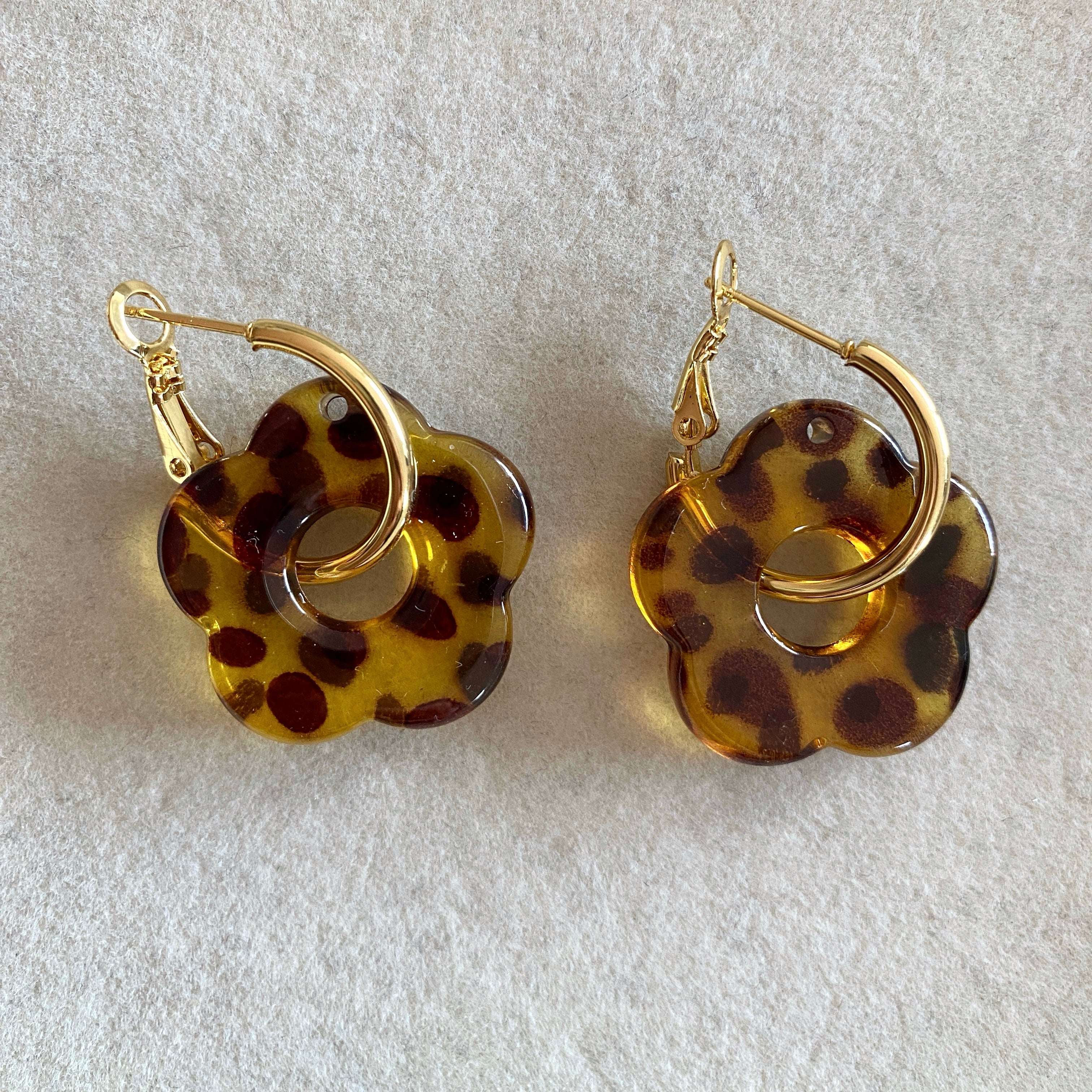 Boucles d'oreilles "Léopard"