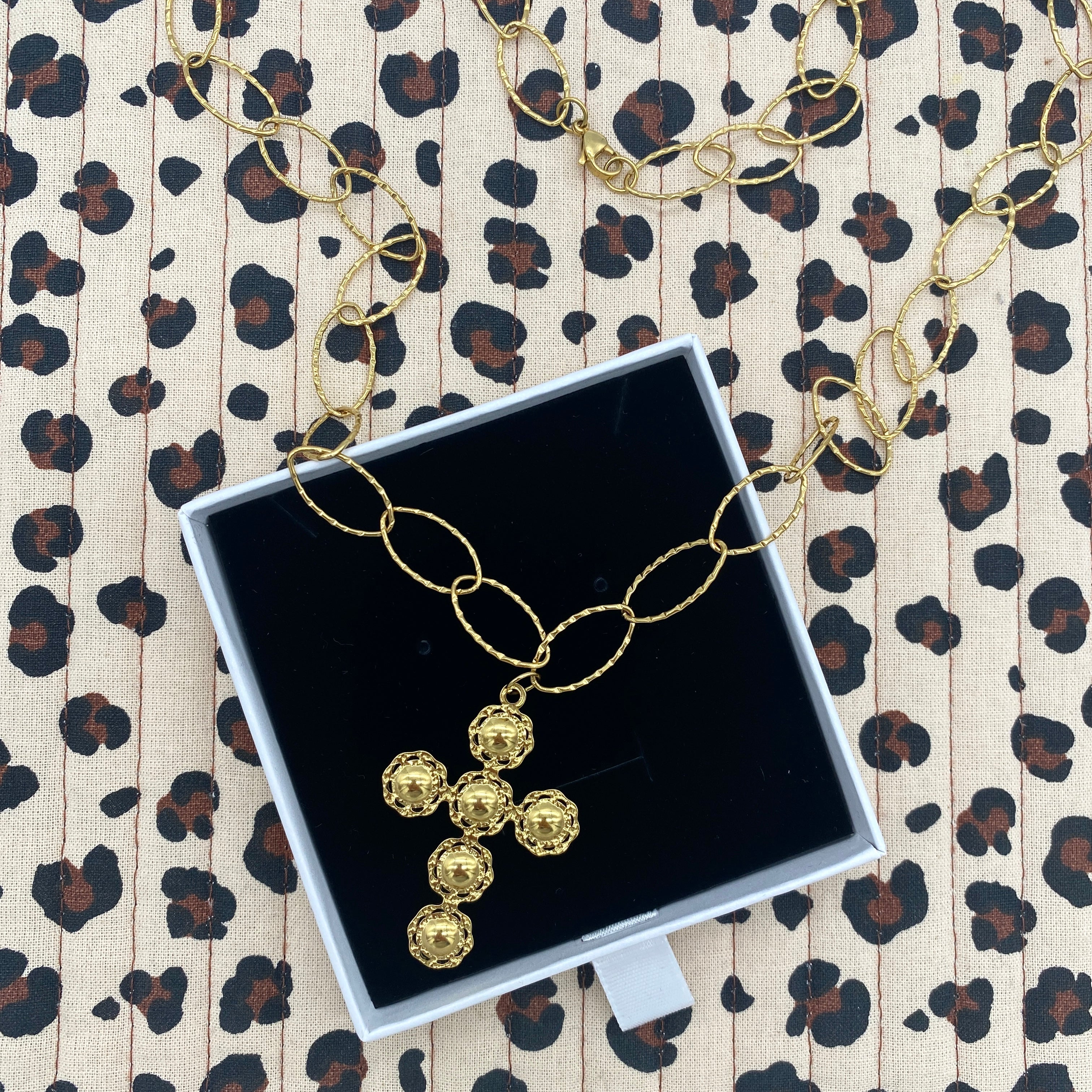 Sautoir Croix "Marthe"