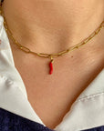 Collier Charm "Spicy"