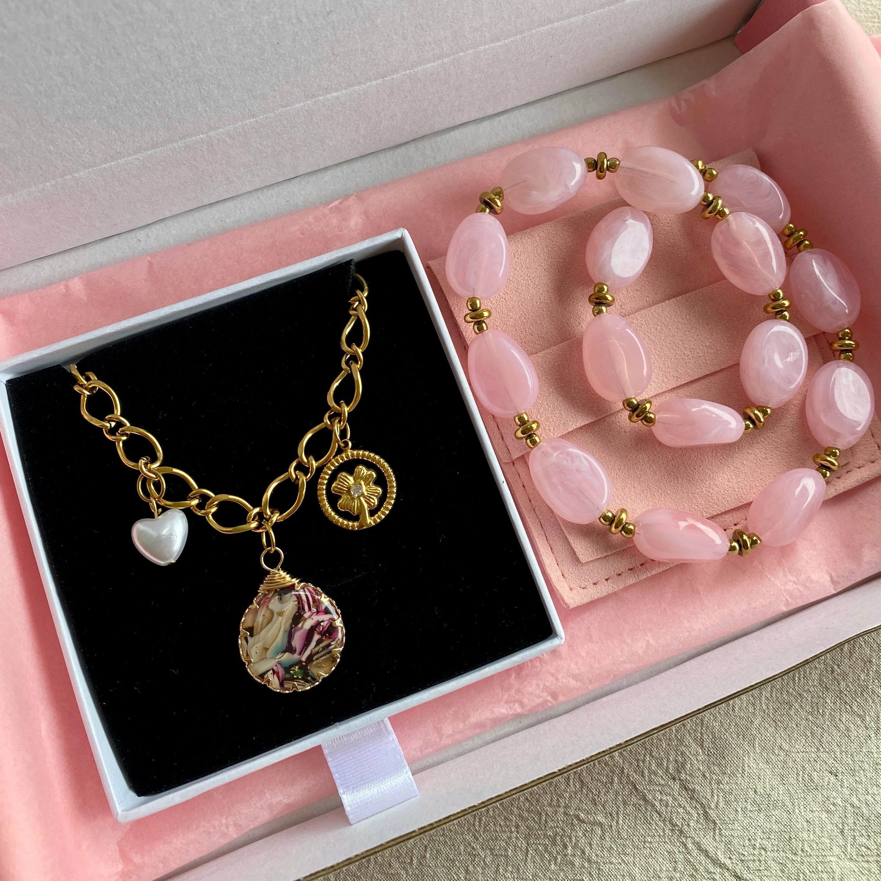 Collier Charms Personnalisé - Doré