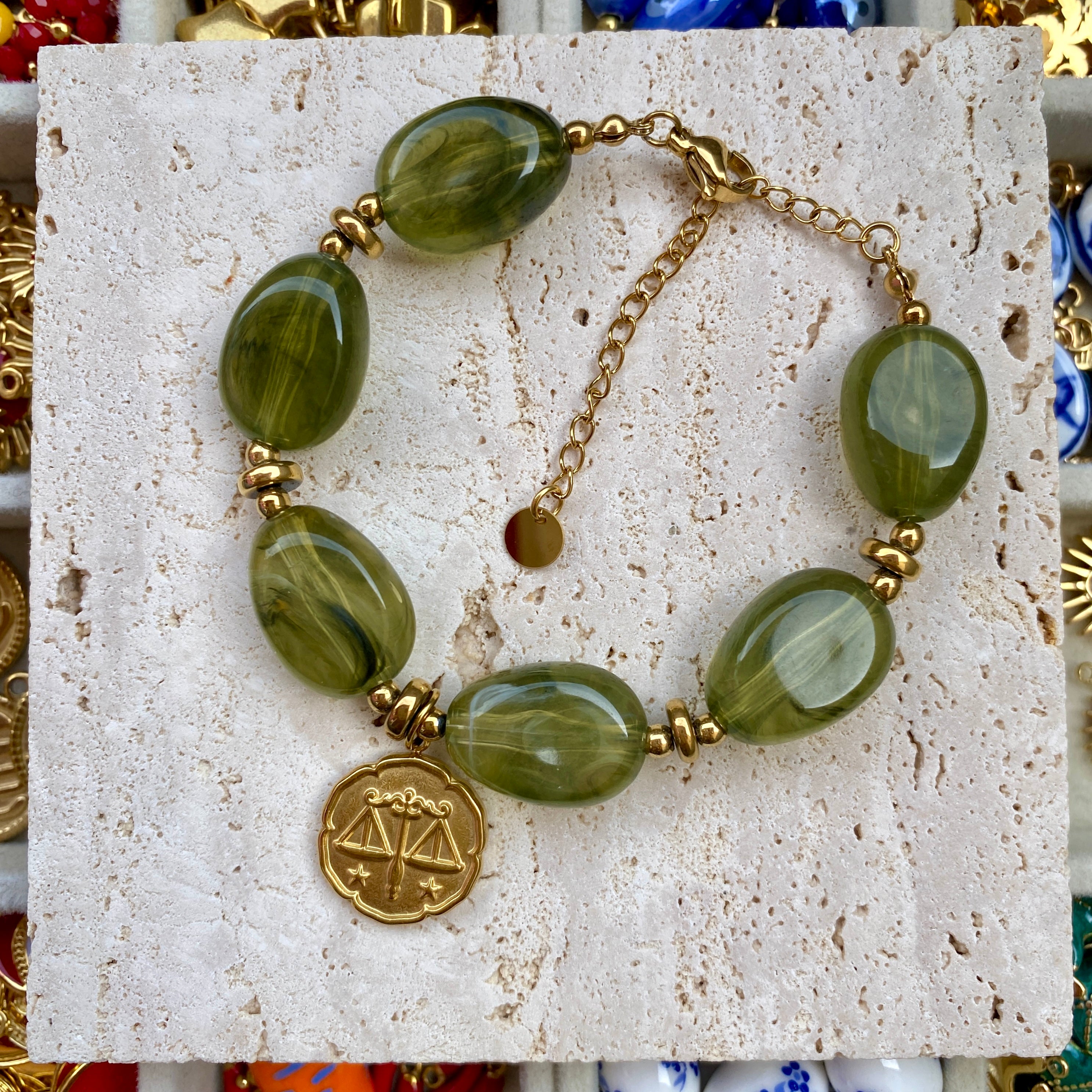 Bracelet Grosses Perles "Gigi" - Personnalisable