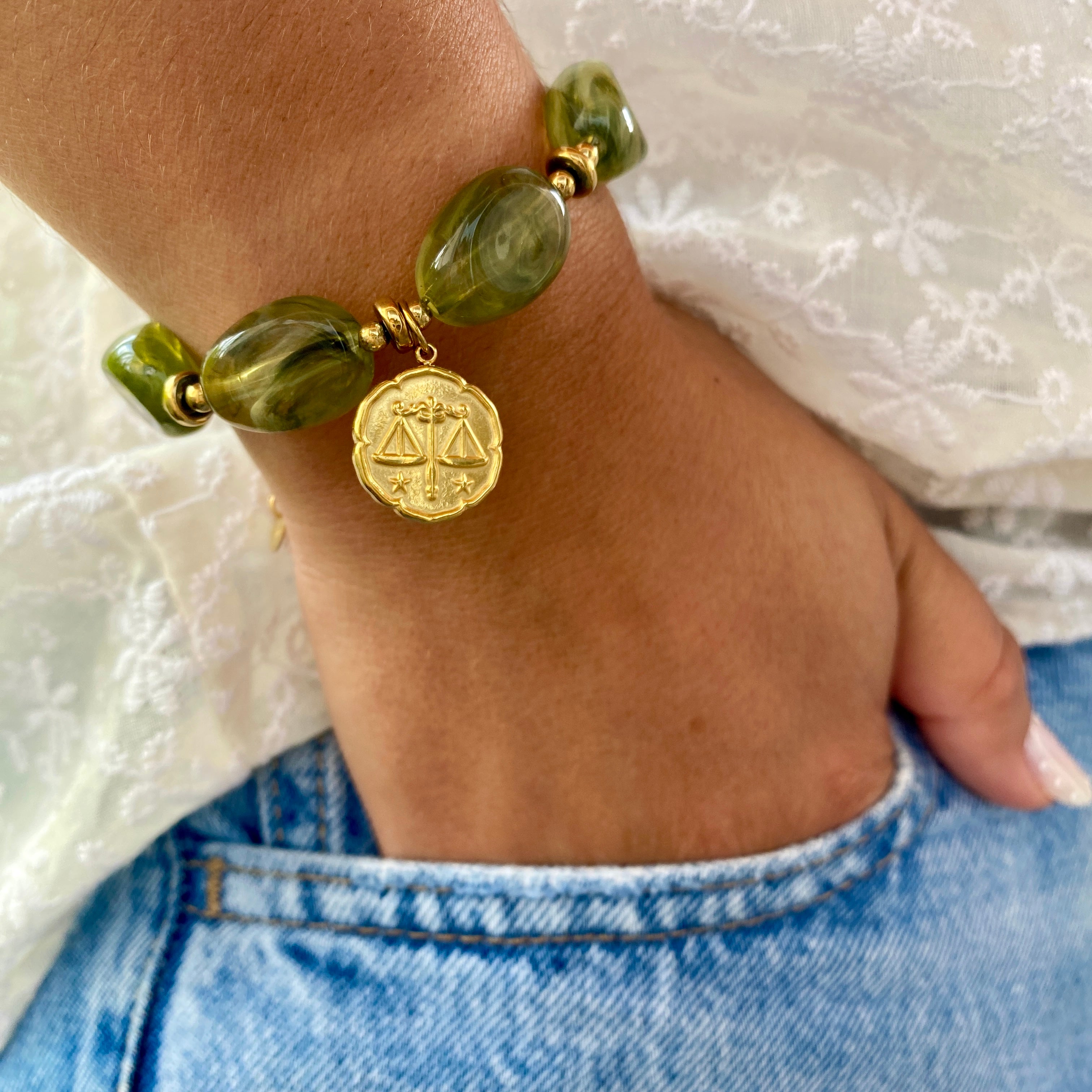 Bracelet Grosses Perles "Gigi" - Personnalisable