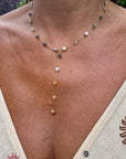 Collier Perles en Y "Ariane"