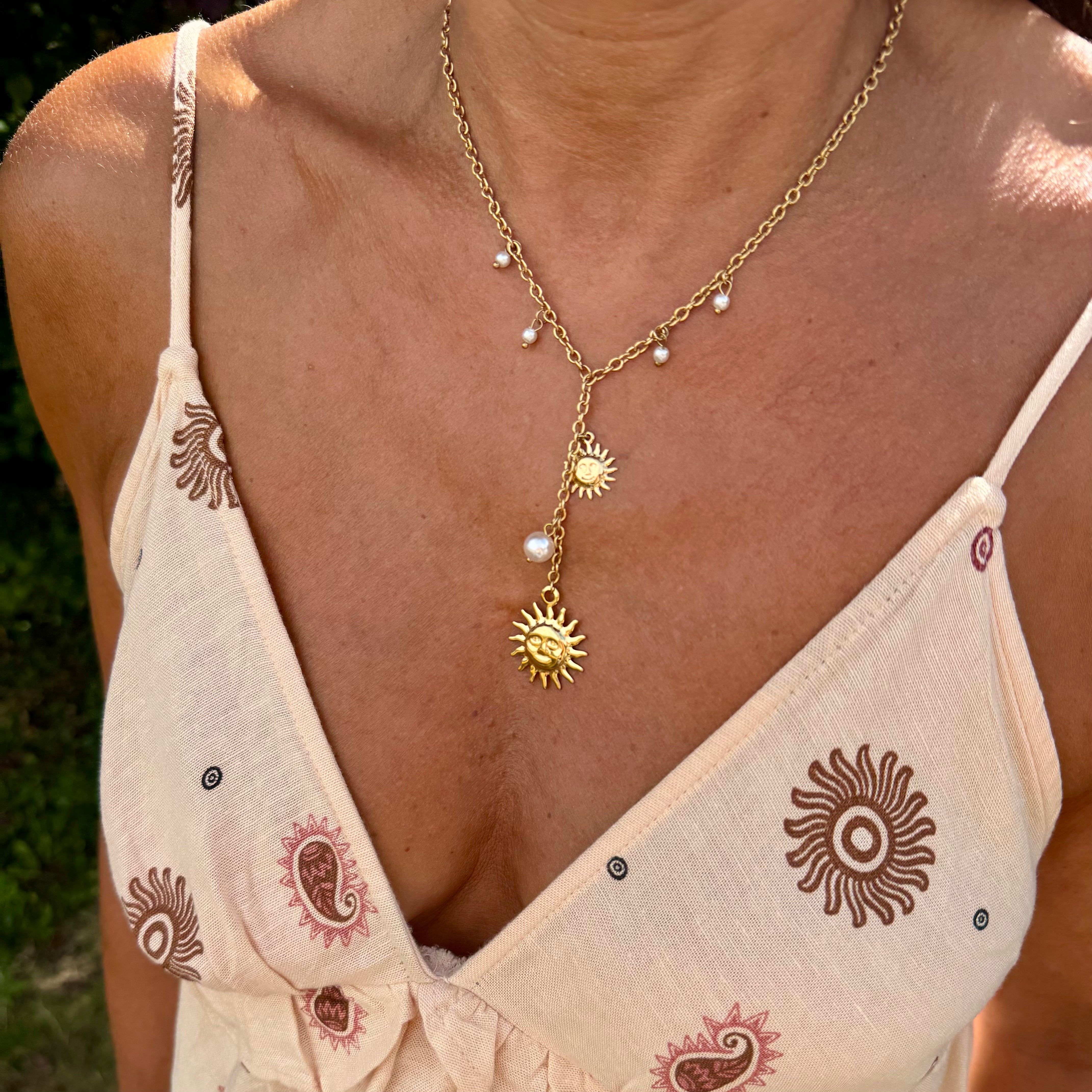 Collier en Y "Soline"