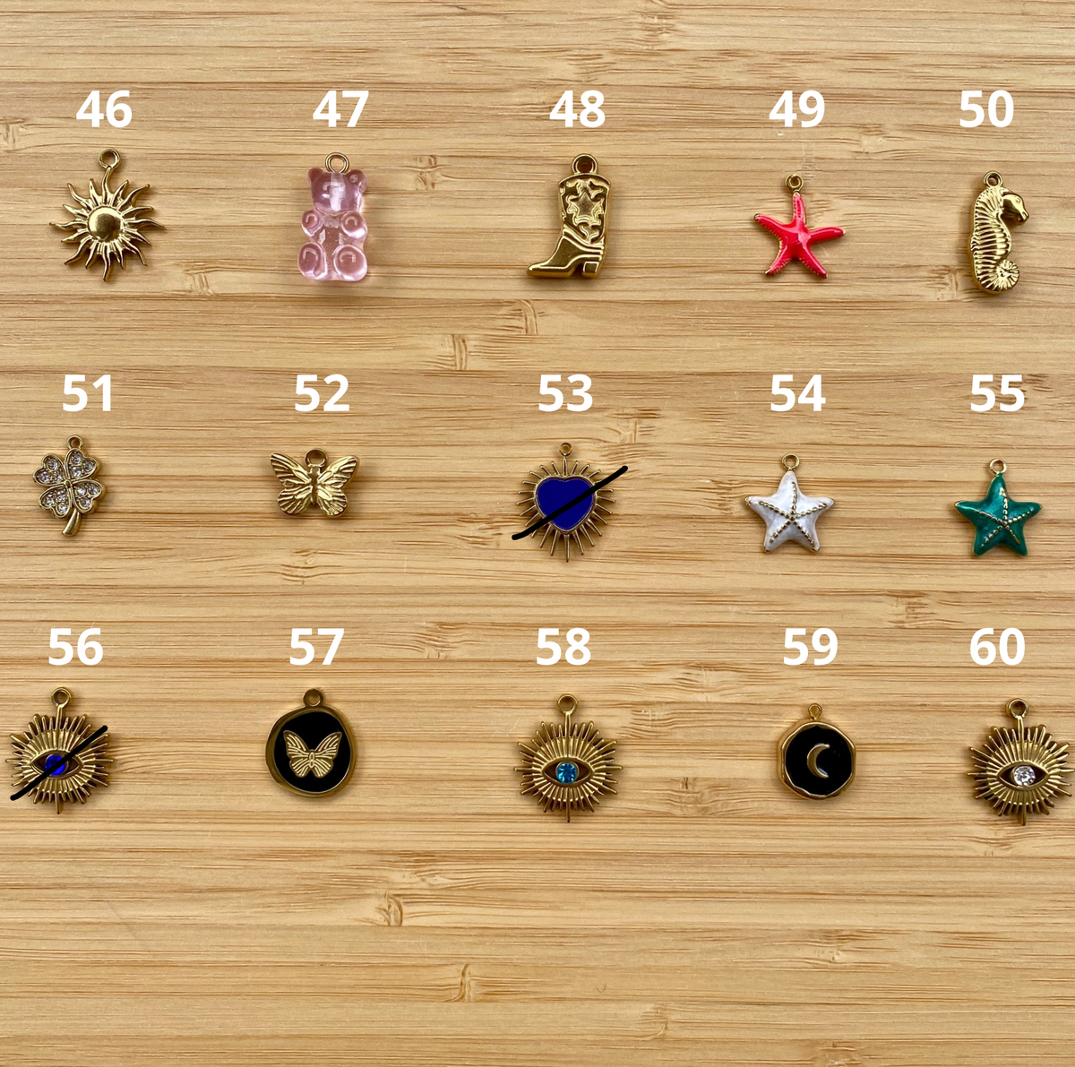 Charm à l'unité - Bracelet