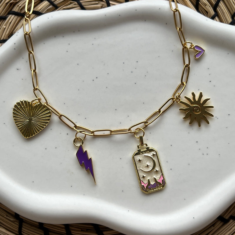 Collier à Charms - Neuf Sans Emballage